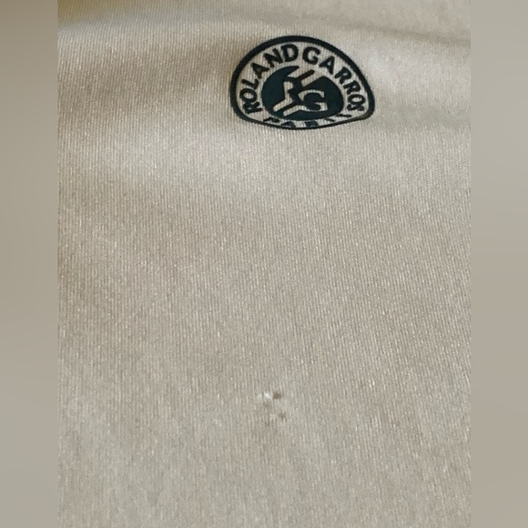 ADIDAS CLIMACOOL ROLAND GARROS PARIS 2013 TENNIS ZIP POLO SHIRT SIZE M Rare Used - Picture 16 of 16